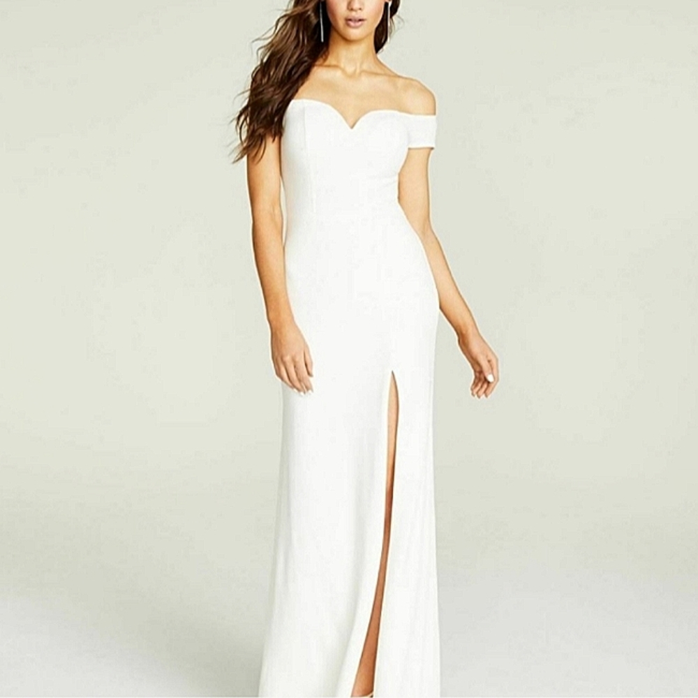 Gorgeous White B. darlin gown